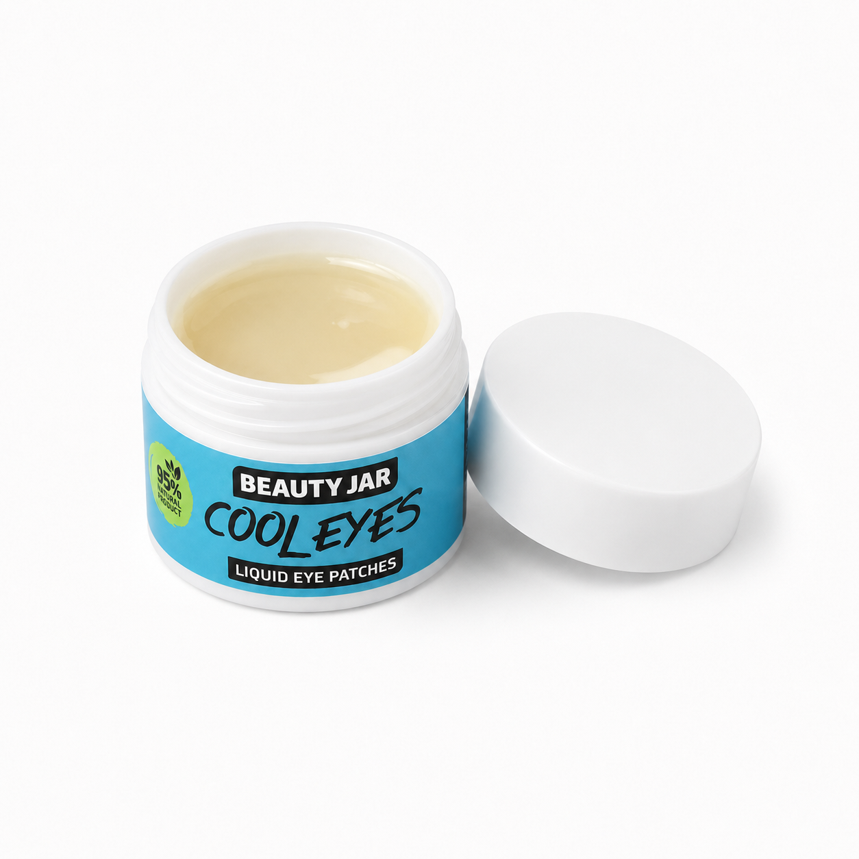 Beauty Jar Cool Eyes Liquid Eye Patches με Πράσινο Καφέ & Αγγούρι 15ml - Image 3