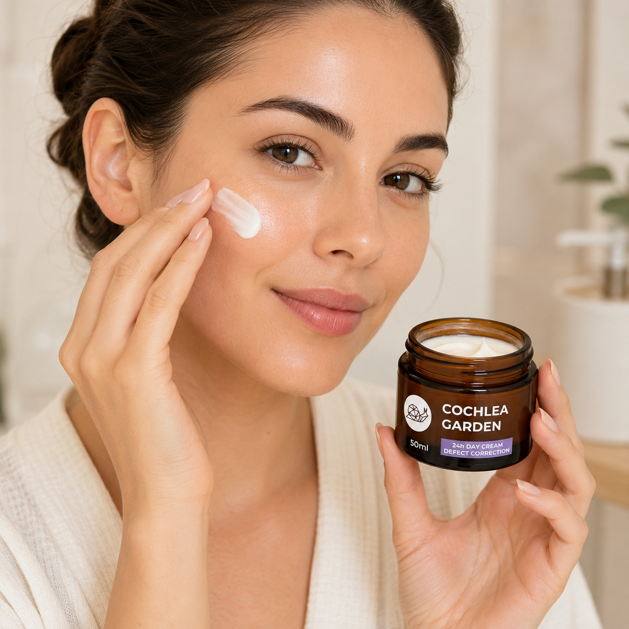 Cochlea Garden 24h Day Cream Defect Correction Κρέμα Ημέρας με Έκκριμα Σαλιγκαριού 50ml - Image 6