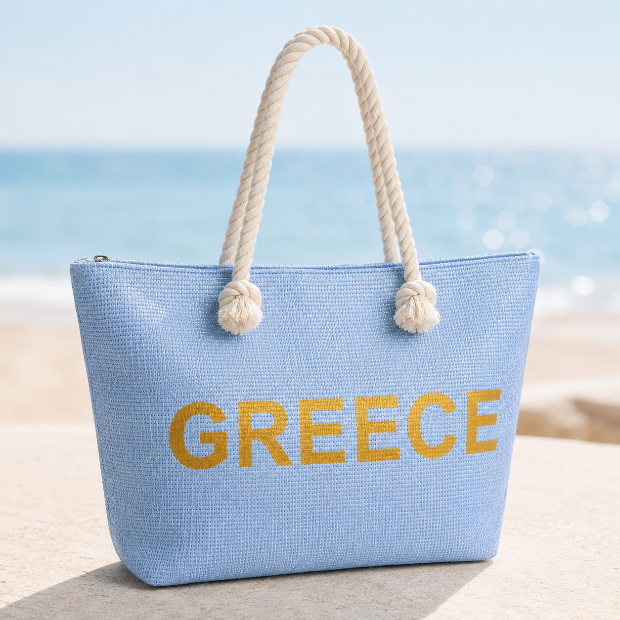 Y&J Τσάντα Θαλάσσης με Επιγραφή Greece - Image 10