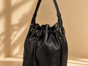 DUDLIN Τσάντα Πουγκί με Αποσπώμενο Λουράκι