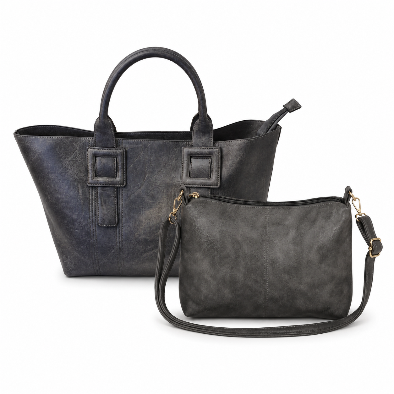 Sara Moda Σετ Tote Τσάντας με Τσαντάκι Χιαστί - Image 6